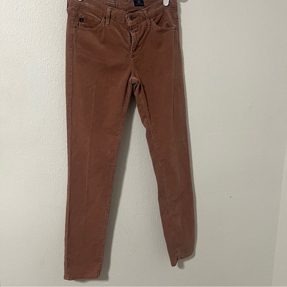 Adriano Goldschmidt Women’s 27R The Prima Mid-Rise Cigarette Corduroy Pants EUC - Picture 2 of 10